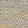 Jaipur Rugs Soft Diamond Wool And Viscose 6x9 Feet Savannah Green And Undyed White Dhurrie Carpet