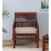 Nayantara 1 Seater Wooden Sofa