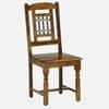 Kafano Sheesham Wood Dining Chairs in Provincial Teak Finish Set of 2