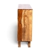 Rockport Sheesham Wood Mid Sideboard With Rattan Work