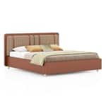 Russet Brown Leatherette