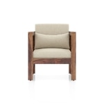 Macadamia Brown Hopsack weave