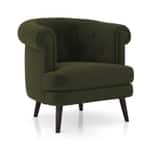 Deep Olive Velvet