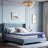 Strength Plus - Doctor Recommended 5 Zone Dual Density Orthopedic Support layer High Density Coir Memory Foam Mattress (72 x 35 in, 8 Inches)