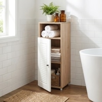 Lofty Medium Wardrobe with Striped Design for Compact Bedroom Storage