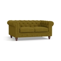 Winchester Premium 2 Seater Fabric Sofa in Olive Green Colour