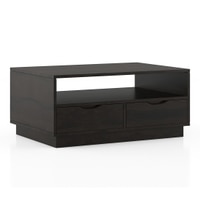 Zephyr Storage Coffee Table in American Walnut Finish