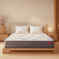 KURLON Dual Reversible Mattress, Soft & Firm Support 4 inch Single High Resilience (HR) Foam Mattress (L x W: 75 inch x 30 inch)