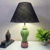 Handcarved Wooden Table Lamp Ignites The Look Of Your Dull Corner