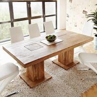 Perla 6 To 8 Solid Wood Dining Table
