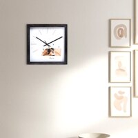 Leo Zodiac Wooden Wall Clock with Bold Illustration