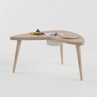 Boomerang Table Storage - Oak