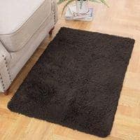 Bath Mat Rabbit Fur 1000 GSM Bathroom Door Mats Anti Skid Water Absorbent Easy Machine Washable Marino Rug for Entrance