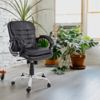 Agita Medium Back Office Executive Chair (Black)