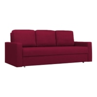 Rubbik 3 Seater Pull Out Sofa cum Bed  in Maroon Colour