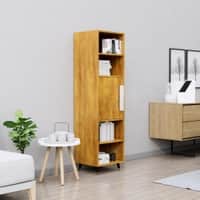 Hexa Engineered Wood Bookshelf Multipurpose Storage Rack in Giant Wood Colour