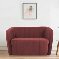 Candler Fabric Sofa (Pink)