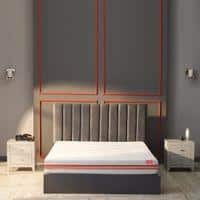 Quboid 3 Zoned NRG Layer Medium Firm Qube Cell Mattress with Zero Motion Transfer (75 x 70 in, 8 Inches)