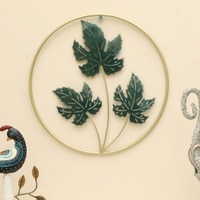 W-Tejas Abstract Metal Wall Decor in Multicolor Set of 1