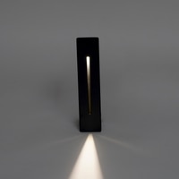 Groult Led Outdoor Foot Light In Black Finish