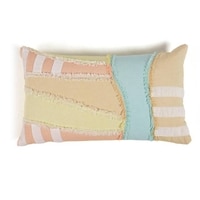 Abstract Pastel Patchwork Cushion Cover