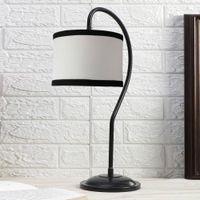 Multi cotton Curvy table lamp with Iron Base (SP07)
