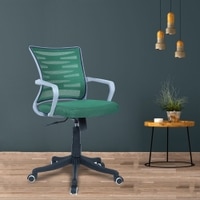 Xxeana Mid Back Ergonomic Chair in Dark Green Colour