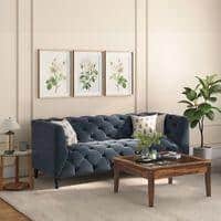 Henrietta 3 Seater Fabric Sofa (Davos Plus)