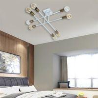 Eight Head Sputnik White Mordern Chandelier