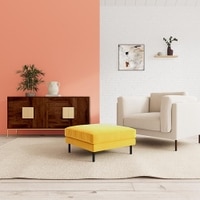 Munich Ottoman Color in Yellow