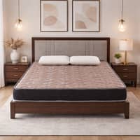 Repose Mattrix Affordable Bonnell Spring Mattress (L x W: 75 inch x 60 inch, Thickness 6 Inches )