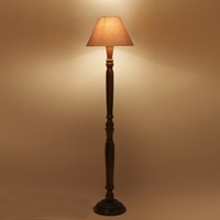 Devansh Wooden Floor Lamp