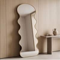 The Artment Gold Meander Unbreakable Floor Mirror For Home (180 X 80 CM)