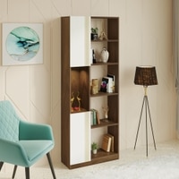 Orivo Engineered Wood Bookshelf in Brown Colour