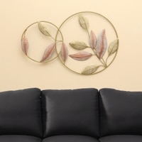 W-Nova Abstract Metal Wall Decor in Multicolor Set of 1