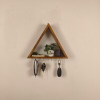 Noah Wooden Wall Organiser With Key Holders