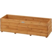 Wood Deco Rectangular Planter 90cm