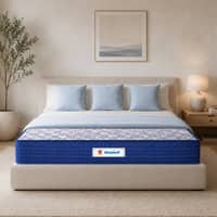 Sleepwell Springfresh Pocket Spring Classic Mattress Medium Double Size 78x48x8 in