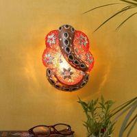 Baz Multicolor Glass Wall Lamp