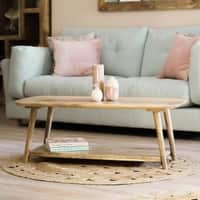 Atlantis Solid Wood Coffee Table in Mango Natural