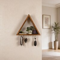 Noah Wooden Wall Organiser With Key Holders