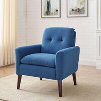 Gartman Accent Chair in Blue Colour