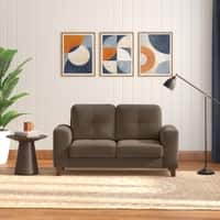 Verona Premium 2 Seater Fabric Sofa in Truffle Beige Velvet Colour