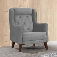 Ruby Accent Chair in Grey Colour