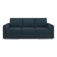 Apollo Compact 3 Seater  Fabric Sofa In Indigo Blue Colour