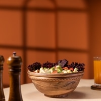 Ireka Home Annapurna Acacia Wood Bowl Medium – Serving Bowl