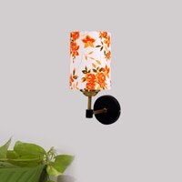Devansh Metal Electric Wall Light in Black Colour with Multi Shade Count of 1 Light