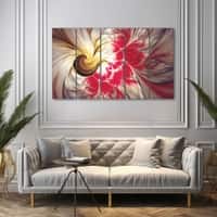 The Castle Decor Abstract Art Multiple Frame Wall Art Design 4 27x48 Inch