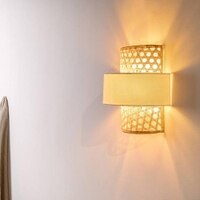 Ellarose Multicolor Bamboo Wall Light