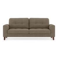 Verona Premium 3 Seater Fabric Sofa in Mist Brown Colour